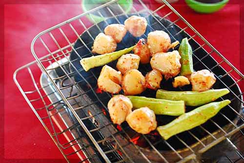 Còi biên mai nướng muối ớt